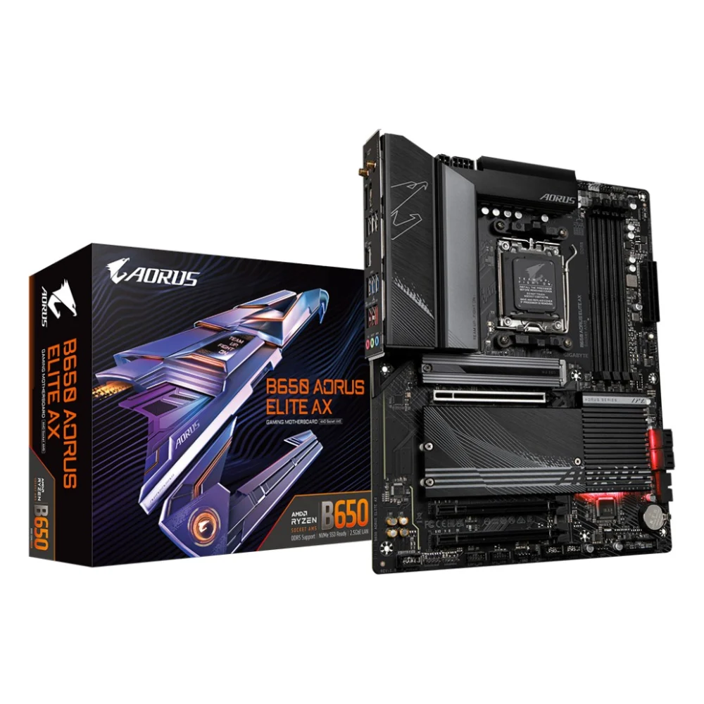 Материнська плата GIGABYTE B650 AORUS ELITE AX