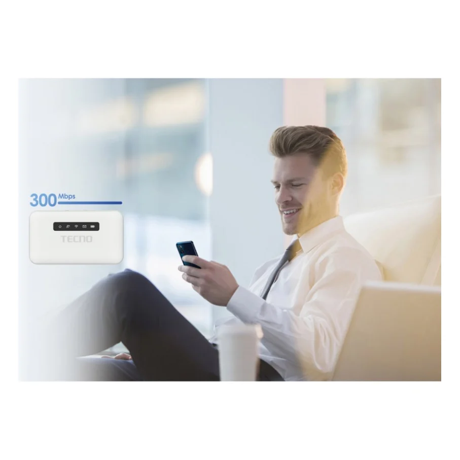 Мобільний Wi-Fi роутер Tecno TR118 (4895180763953) — фото 4