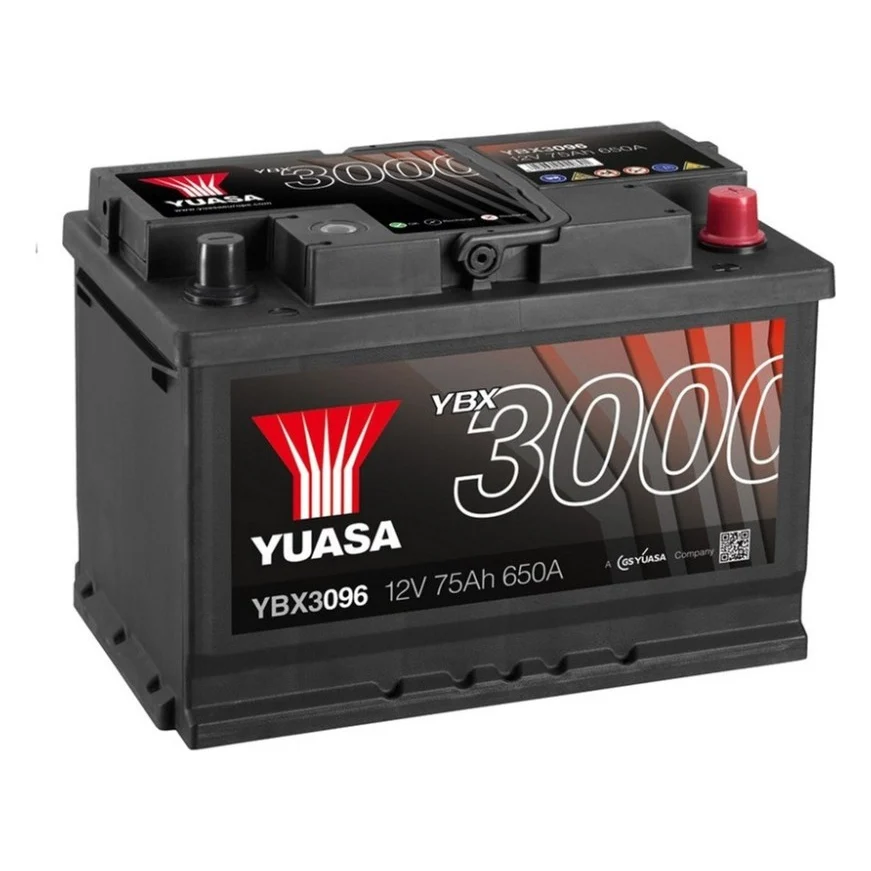 Акумулятор автомобільний Yuasa 12V 76Ah SMF Battery (YBX3096)