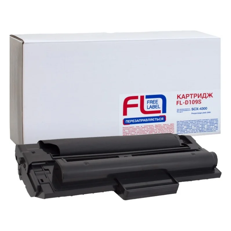 Картридж FREE Label Samsung MLT-D109S (SCX-4300) (FL-D109S)