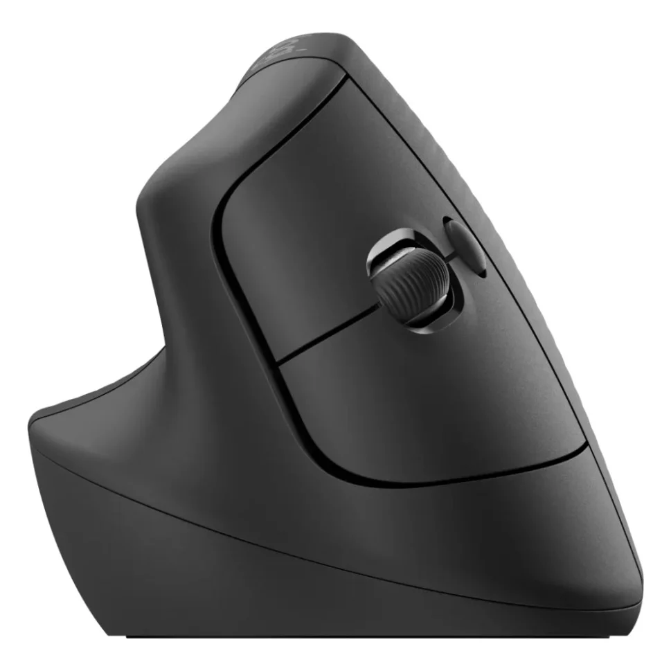Мишка Logitech Lift Left Vertical Ergonomic Wireless/Bluetooth for Business Graphite (910-006495) — фото 2