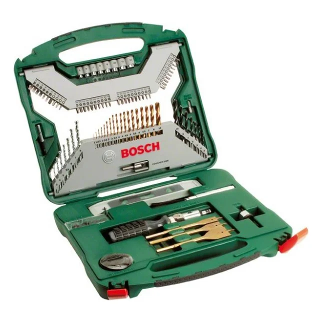 Набір свердл і біт Bosch X-LINE-100 TITANIUM, 100ед. (2.607.019.330)