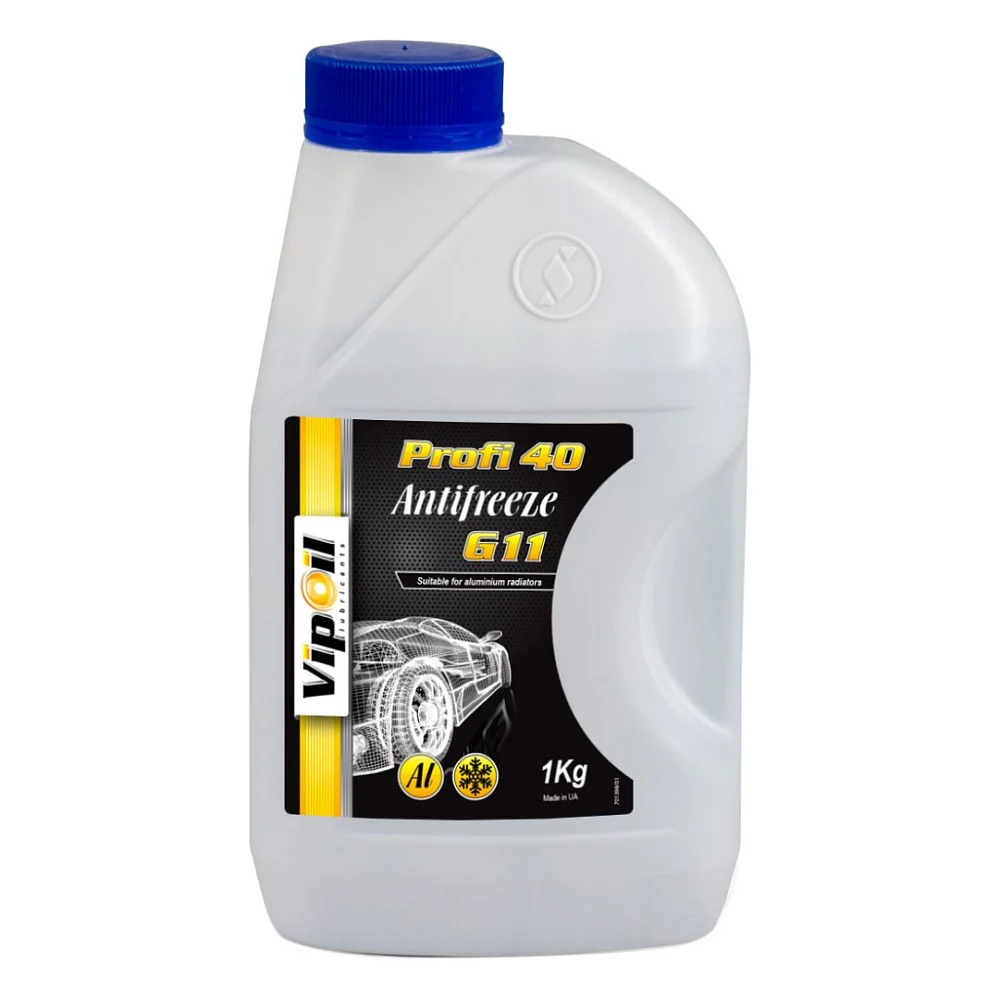 Антифриз VIPOIL G11 Profi 40 blue 1кг (701398)