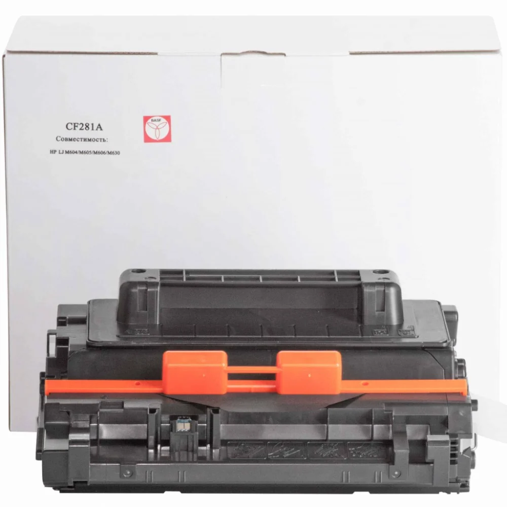 Картридж BASF для HP LJ M604/M605/M606/M630 аналог CF281A Black (KT-CF281A)