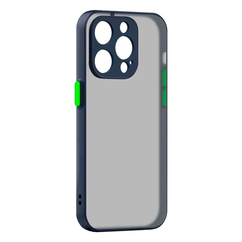 Чохол до моб. телефона Armorstandart Frosted Matte Apple iPhone 14 Pro Navy Blue (ARM64483)