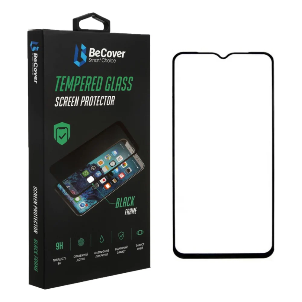 Скло захисне BeCover Blackview A95 Black (708158)