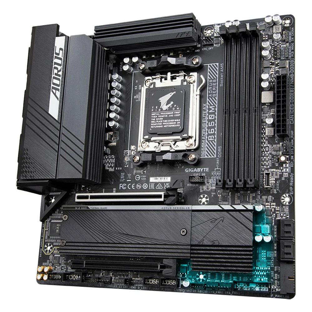 Материнська плата GIGABYTE B650M AORUS ELITE AX — фото 4