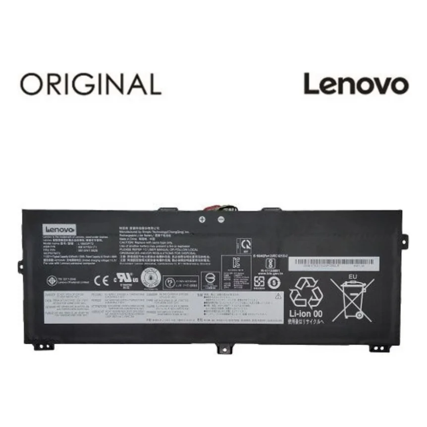 Акумулятор до ноутбука Lenovo ThinkPad X390 Yoga (L18M3P72) 11.55V 4211mAh (NB481392)