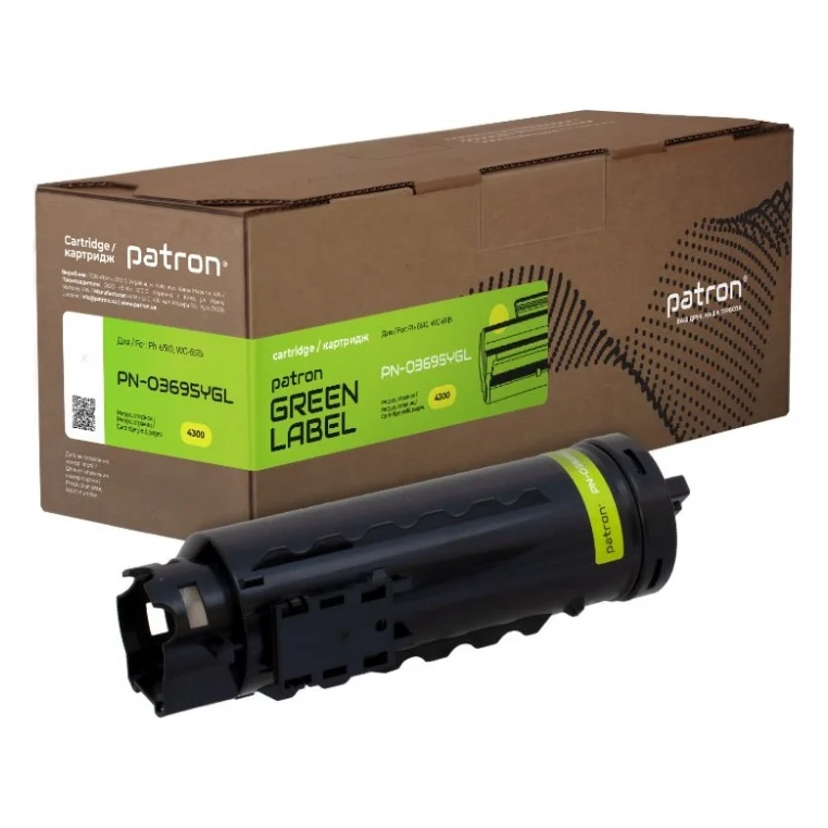 Тонер-картридж Patron Xerox 106R03695 yellow Green Label (PN-03695YGL)