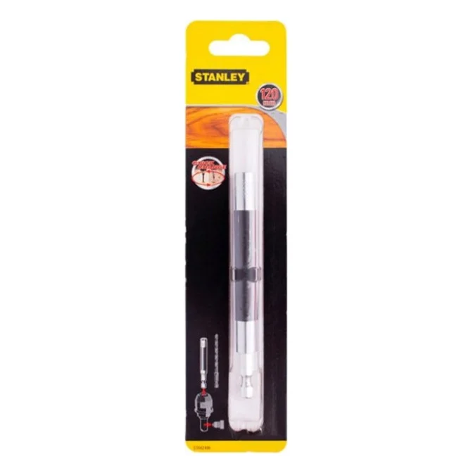 Тримач для біт Stanley магнітний Superlock, L=120 мм, хвостовик 1/4, 6.3 мм (STA62406)
