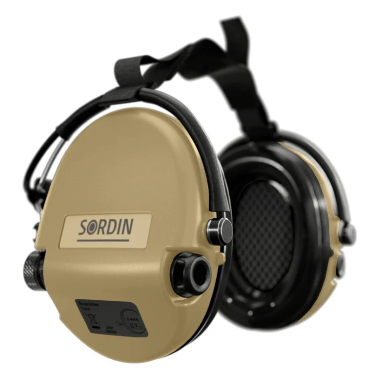 Навушники для стрільби Sordin Supreme Mil AUX Neckband Sand (76308-05-S) — фото 3
