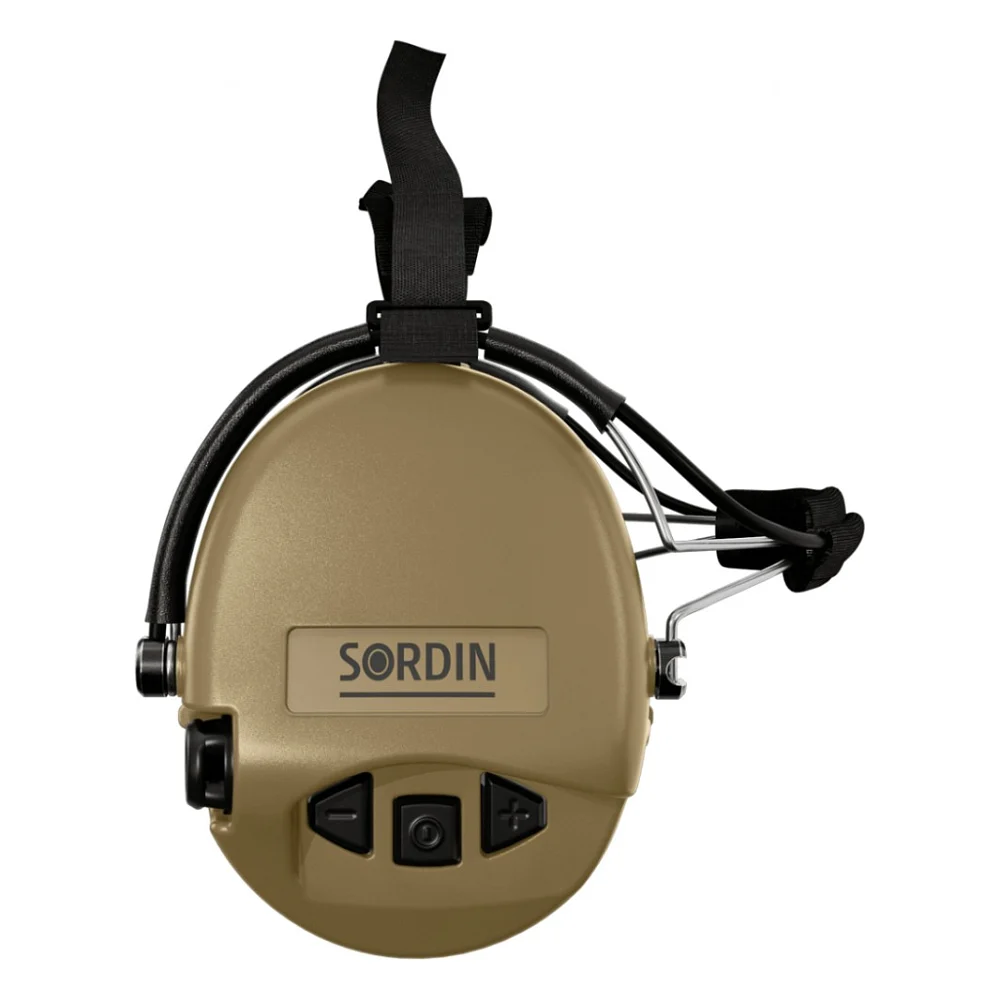 Навушники для стрільби Sordin Supreme Mil AUX Neckband Sand (76308-05-S) — фото 4
