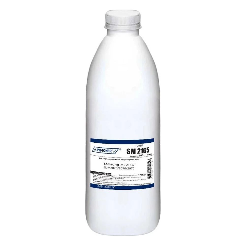 Тонер Samsung ML-2165/SL-M2020/2070/2670, 900г Black IPM (TDSSTAR2-900)