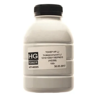 Тонер HP LJ Universal 100г (1010/1200/1160/P4015) HG (HG206-100)