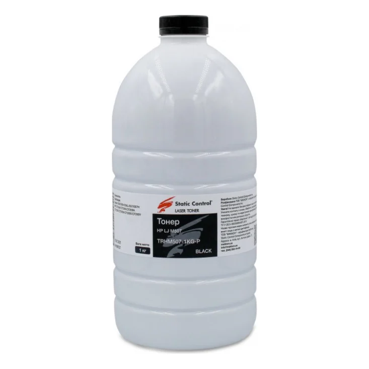 Тонер HP LJ M507 1кг фасовка Static Control (TRHM507-1KG-P)