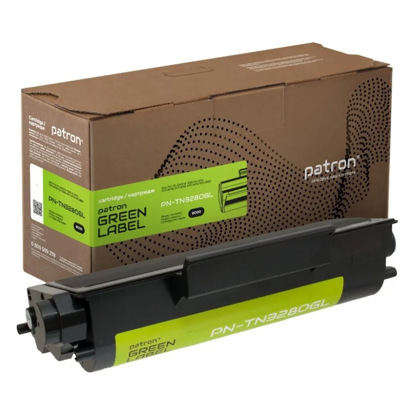 Тонер-картридж Patron Brother TN-3280 Green Label (PN-TN3280GL)