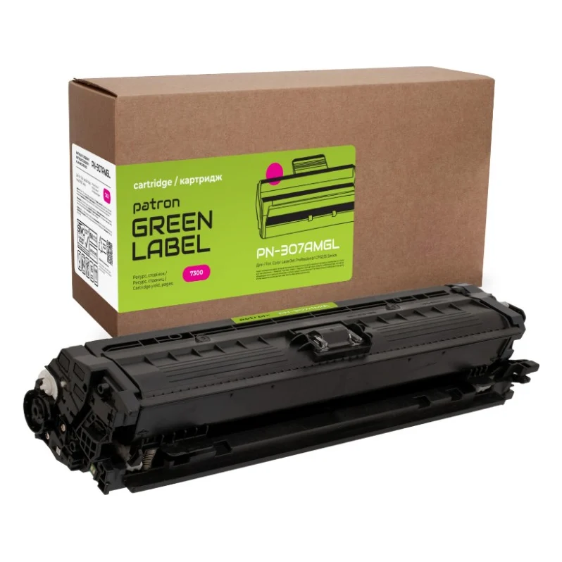 Картридж Patron HP 307A (CE743A) magenta Green Label (PN-307AMGL)