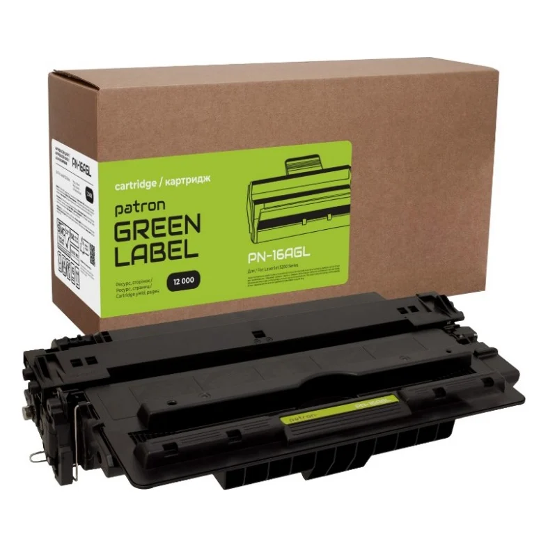 Картридж Patron HP 16A (Q7516A) Green Label (PN-16AGL)