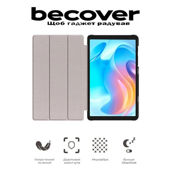 Чохол до планшета BeCover Smart Case Realme Pad Mini 8.7" Dark Green (708259) — фото 7