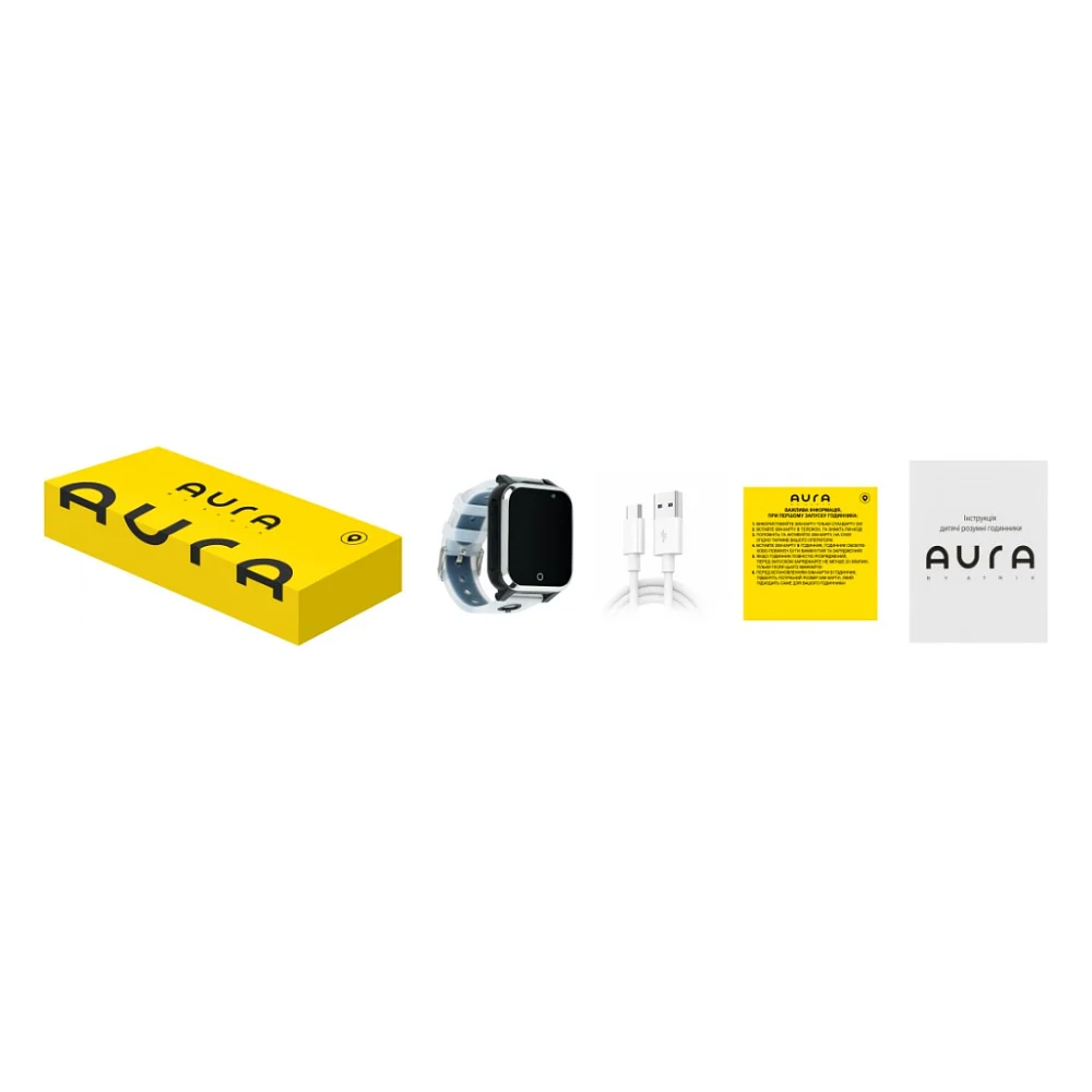 Смарт-годинник AURA A1 WIFI Black (KWAA1WFB) — фото 5