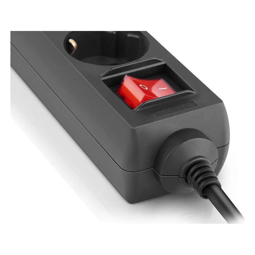Мережевий фільтр живлення REAL-EL RS-6 Protect M 1.8m, black (EL122300032) — фото 9