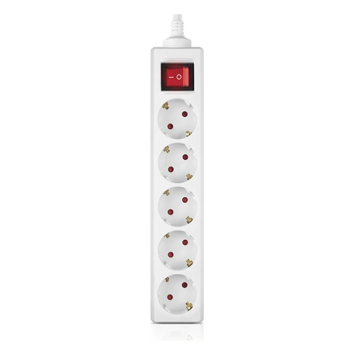 Мережевий фільтр живлення REAL-EL RS-Protect M 1.8m, white (EL122300025) — фото 2