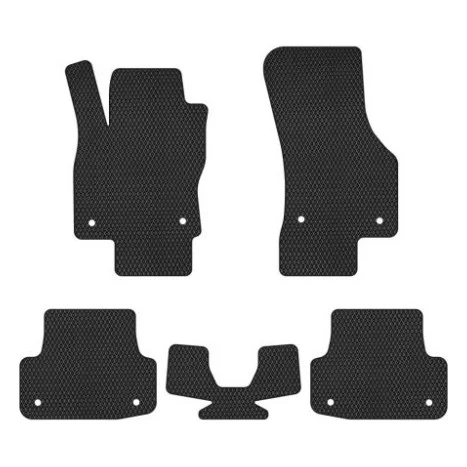 Килимок в салон EVAtech Audi A3 (8V) 2012-2020 3 покоління Sedan (AU312CV5AV8RBB)