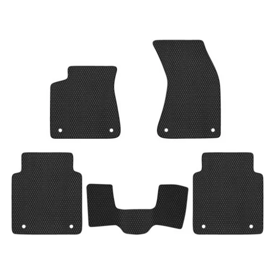 Килимок в салон EVAtech Audi A8 (D4) Long Base 2010-2017 3 поколін (AU21762CB5AV4RBB)