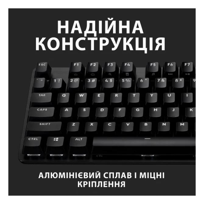 Клавіатура Logitech G413 TKL SE Mechanical Tactile Switch USB UA Black (920-010446) — фото 4