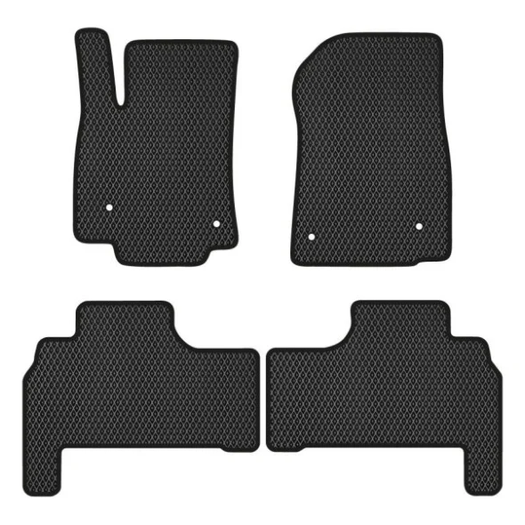 Килимок в салон EVAtech Lexus LX 570 (URJ200) 2008-2012 3 поколінн (LS21563PC4TL4RBB)