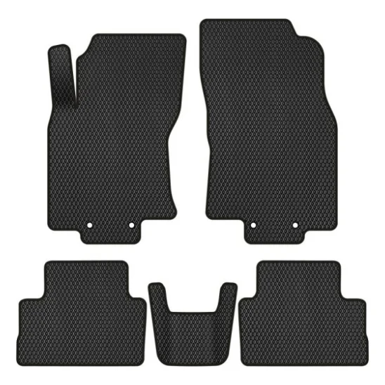 Килимок в салон EVAtech Nissan Rogue Sport 2016+ SUV USA (NS12606C5LA4RBB)