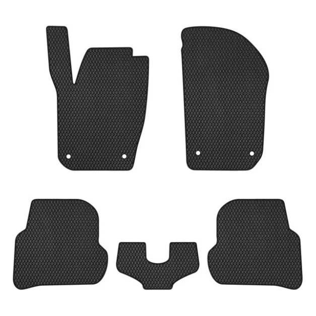 Килимок в салон EVAtech Seat Ibiza (6J) 2008-2017 4 покоління Com (ST12248C5AV4RBB)