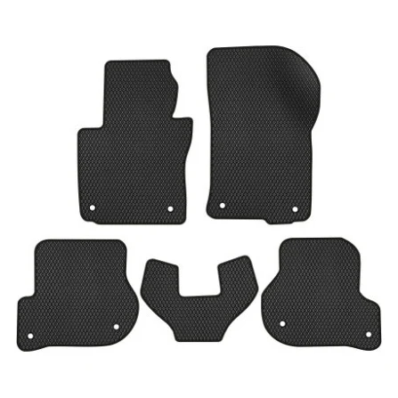 Килимок в салон EVAtech Skoda Octavia A5 (AT, 8 clips) 2004-2013 2 пок (SK12152CB5AV8RBB)