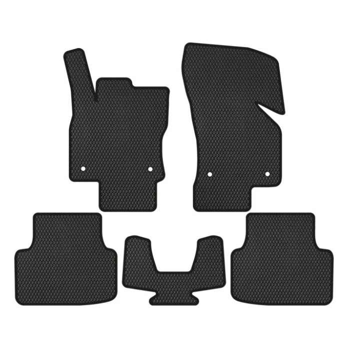Килимок в салон EVAtech Skoda Octavia A7 MT 2013-2020 3 покоління (SK3640C5AV4RBB)