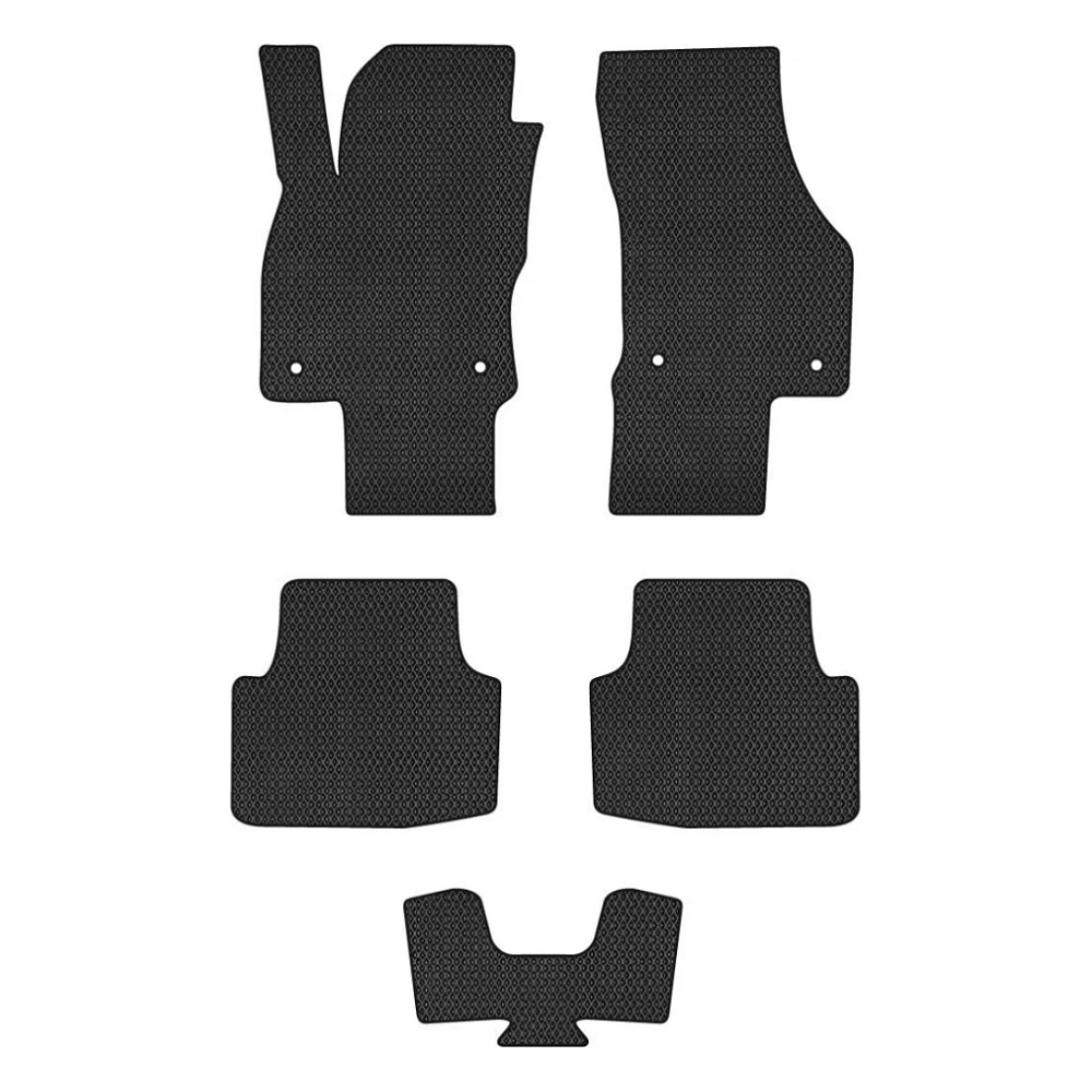 Килимок в салон EVAtech Skoda Octavia A8 2020+ 4 покоління Liftba (SK1641CV5AV4RBB)