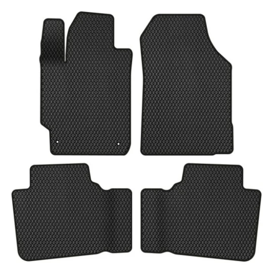 Килимок в салон EVAtech Toyota Camry (XV40) 2006-2011 6 покоління (TY1240PVC4LA2RBB)