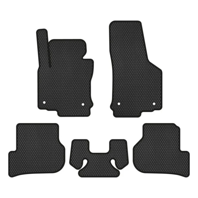 Килимок в салон EVAtech Volkswagen Golf (VI) MT 2009-2012 6 поколін (VW3261CV5AV4RBB)