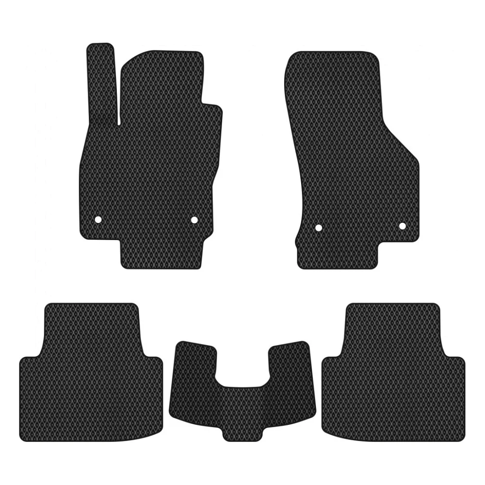 Килимок в салон EVAtech Volkswagen Passat (B8) 2014-2019 8 поколін (VW3265CV5AV4RBB)