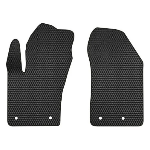 Килимок в салон EVAtech передні Fiat 500X 2014+ SUV EU (FT52196AV2AV4RBB)