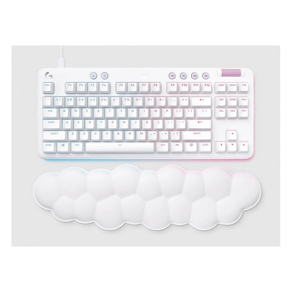 Клавіатура Logitech G713 Aurora Gaming GX Red USB UA Off-White (920-010678)
