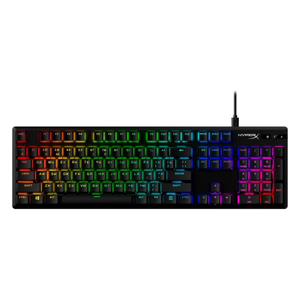 Клавіатура HyperX Alloy Origins PBT HX Aqua (639N5AA)