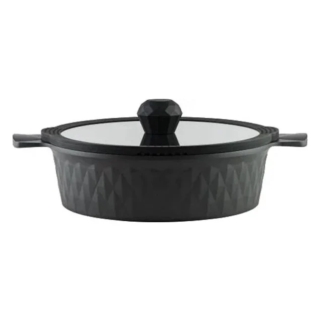 Каструля Pepper Black Ice 4,2 л 28x8,5 см PR-6004 (110807)