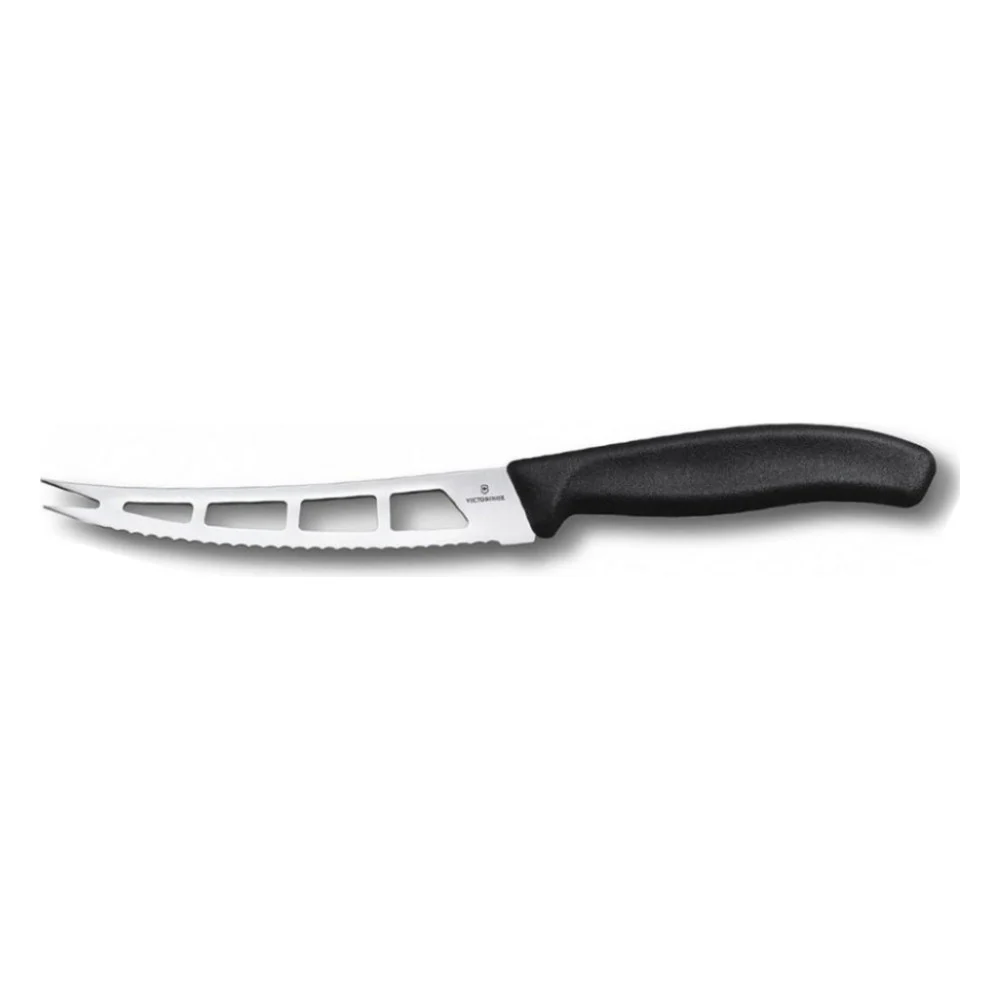 Кухонний ніж Victorinox SwissClassic для масла и сыра 13 см, черный (6.7863.13B)