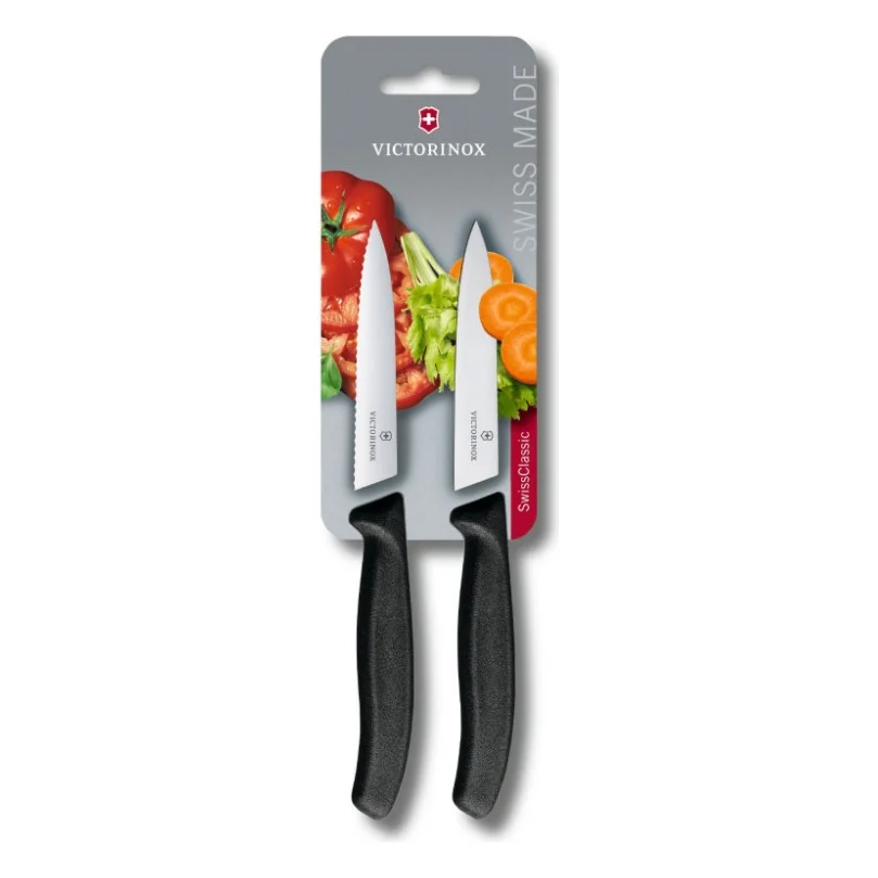 Набір ножів Victorinox SwissClassic Paring Set 2 шт Black (6.7793.B)