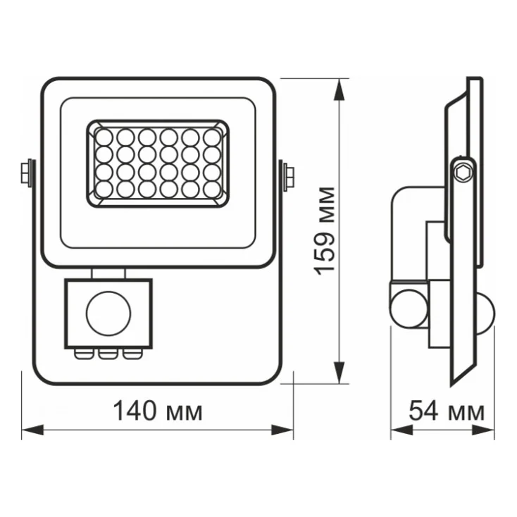 Прожектор Videx LED F2e 20W 5000K (VL-F2e205W-S) — фото 6