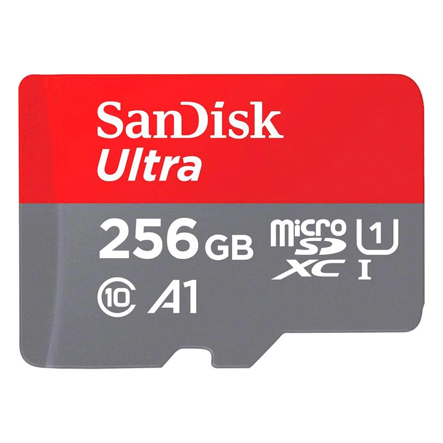 Карта пам'яті SanDisk 256GB microSDXC class 10 UHS-I A1 Class 10 + SD-adapter (SDSQUAC-256G-GN6MN)