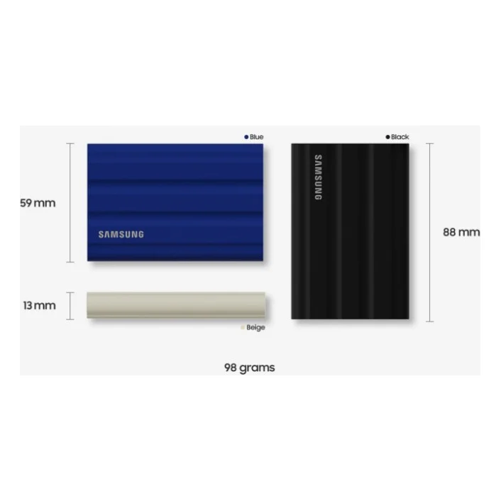 Накопичувач SSD USB 3.2 2TB T7 Shield Samsung (MU-PE2T0S/EU) — фото 8