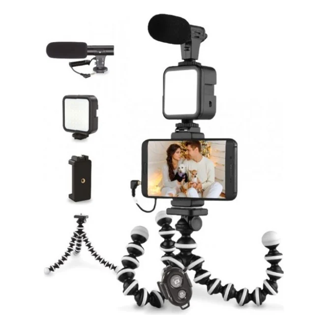 Набір блогера Piko Vlogging Kit PVK-03LM (1283126515101)