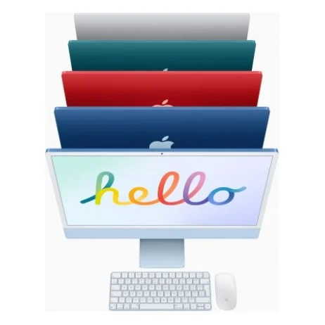 Комп'ютер Apple A2439 24" iMac Retina 4.5K / Apple M1 / Green (MJV83UA/A) — фото 7