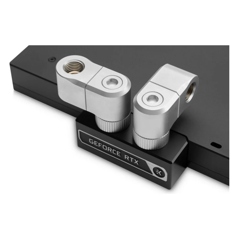 Фітинг для СВО Ekwb EK-Quantum Torque Double Rotary Offset 28 - Satin Titanium (3831109893487) — фото 5